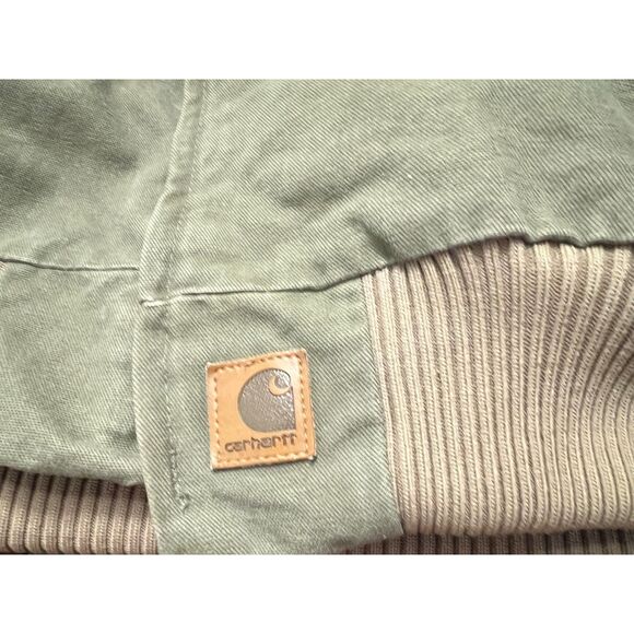 Vintage Carhartt Santa Fe jacket in faded olive green. Unsized. See description. - Picture 10 of 15